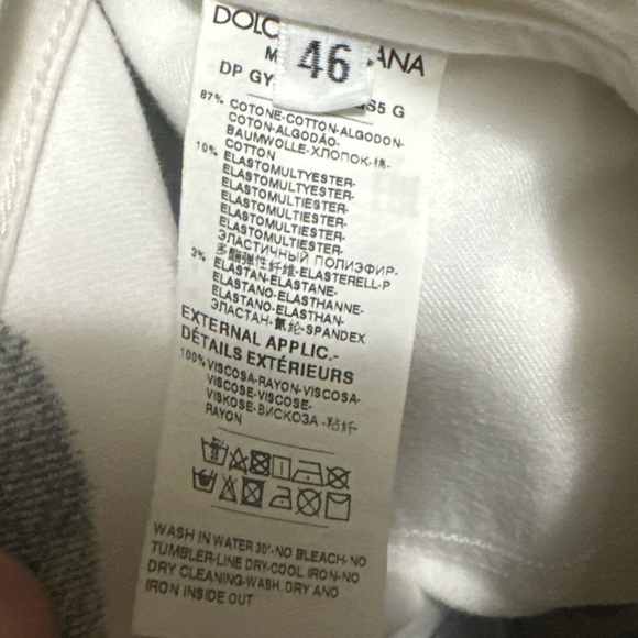 Dolce & Gabbana Graffiti-Print Denim Skinny Jeans - Picture 17 of 17